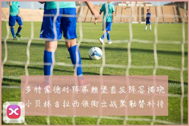 多特蒙德对阵弗赖堡首发阵容揭晓小贝林吉拉西领衔出战聚勒替补待命